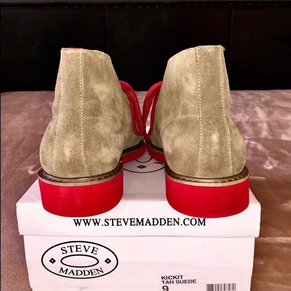 STEVE MADDEN KICKIT CHUKKA BOOTS - Picture 3 of 6